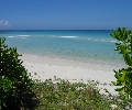 White sand beach in Isabela City