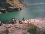 Picnicking on Crater Lakeshore